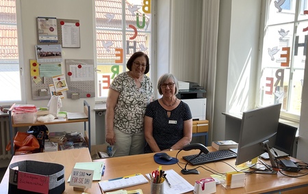 Büchereiteam am Jubiläumstag